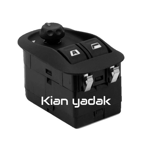 کلید شیشه بالابر جلو راست مگان 1600